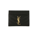 CASSANDRE MATELASSÉ card case in grain de poudre leather