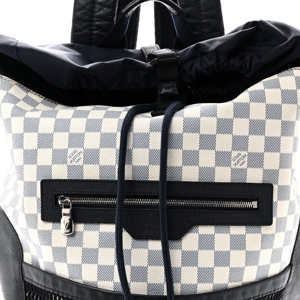 Damier Coastline Azur Matchpoint Backpack Black