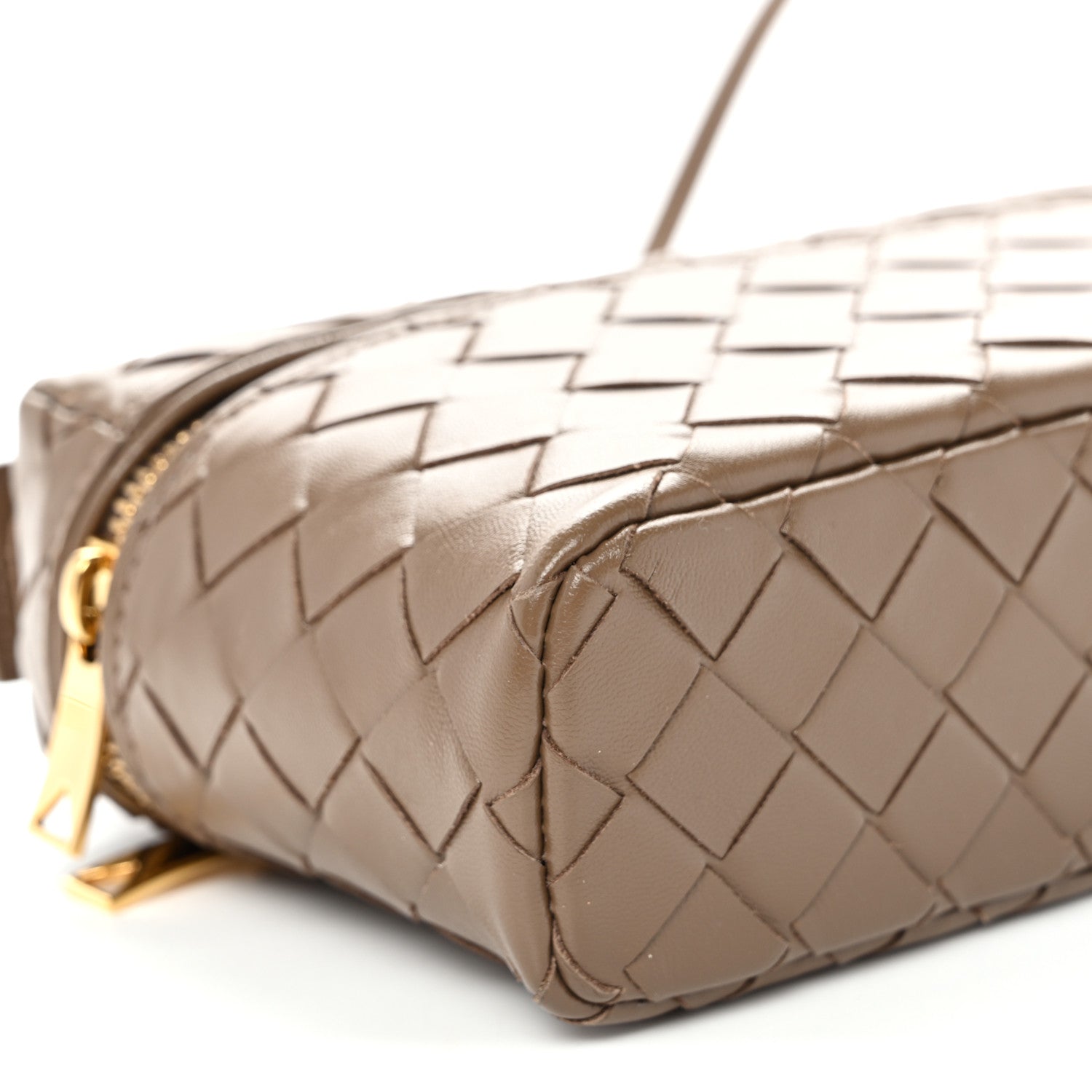 Calfskin Intrecciato Bang Bang Vanity Case Pinecone
