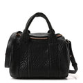 Pebbled Lambskin Rockie Black Rose Gold Hardware