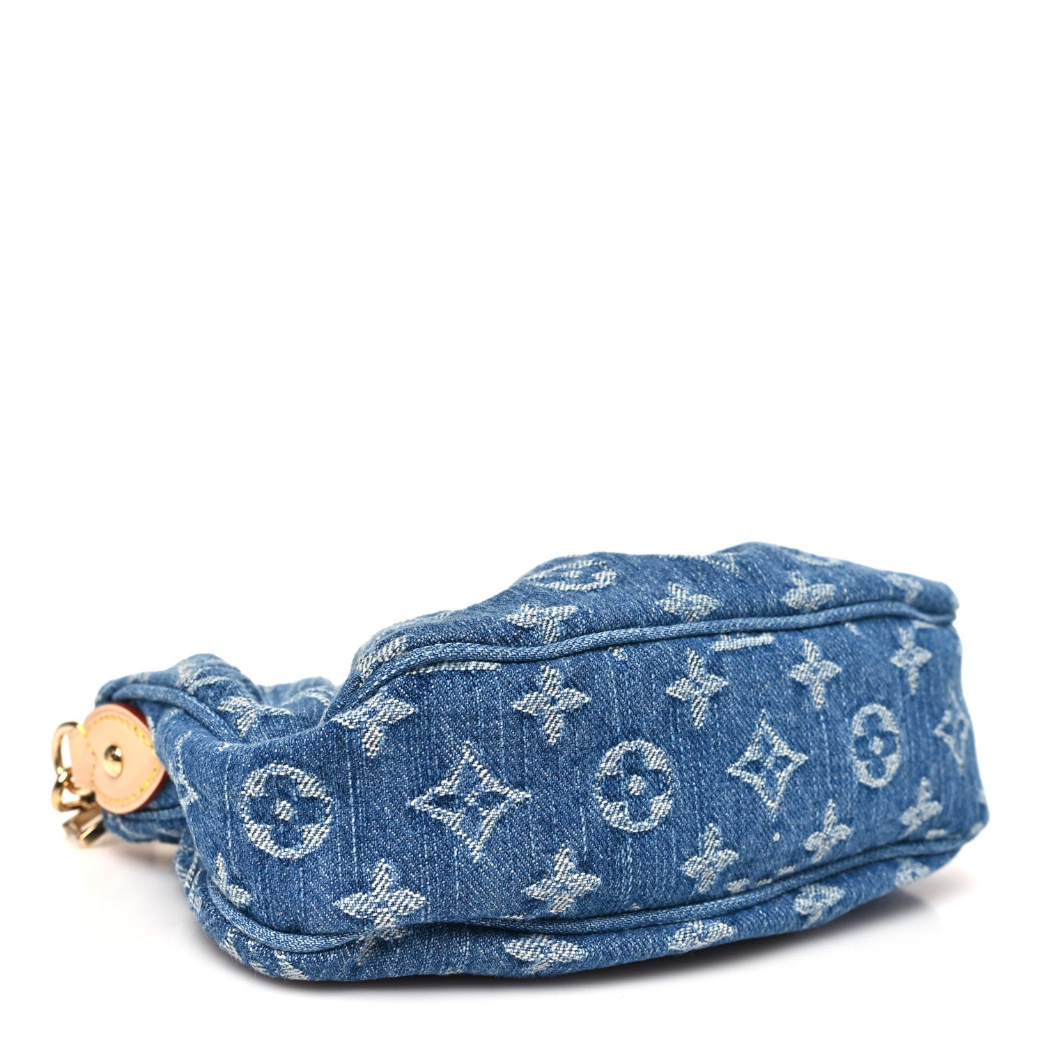 Monogram Denim Pochette Valley Blue