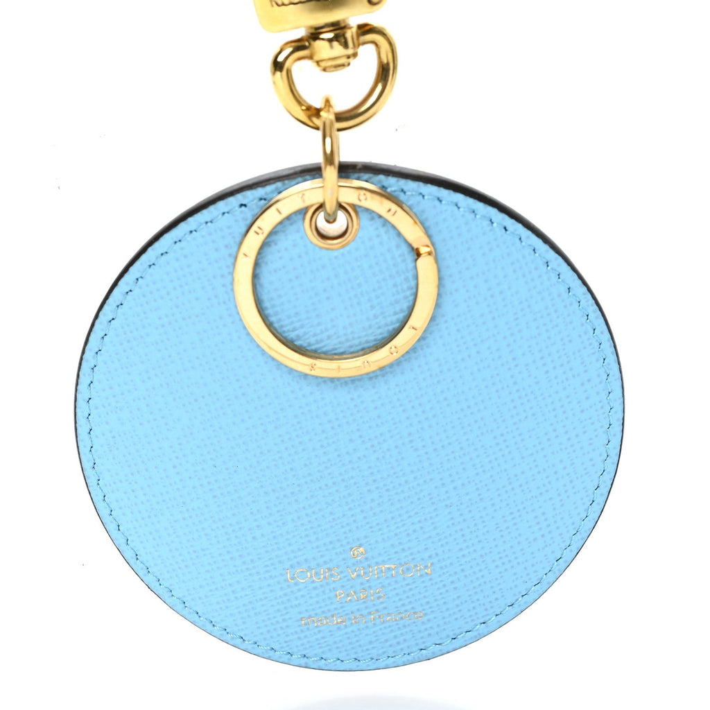 Damier Ebene Illustre Manchot Bag Charm Key Ring