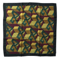 Dolce & Gabbana Multicolor Printed Square Handkerchief Men's Scarf