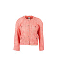 Chanel Size 36 20P Tweed Jacket Pink/Gold