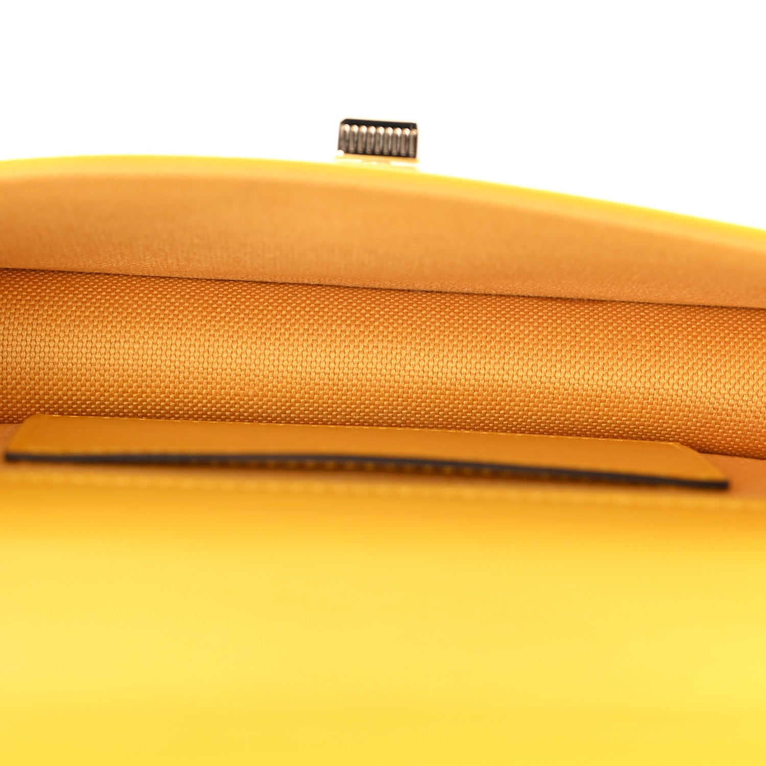 GG Monogram Scratch Lux Calfskin Mini Luce Shoulder Bag Yellow