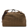 Nylon Travel Duffle Brown