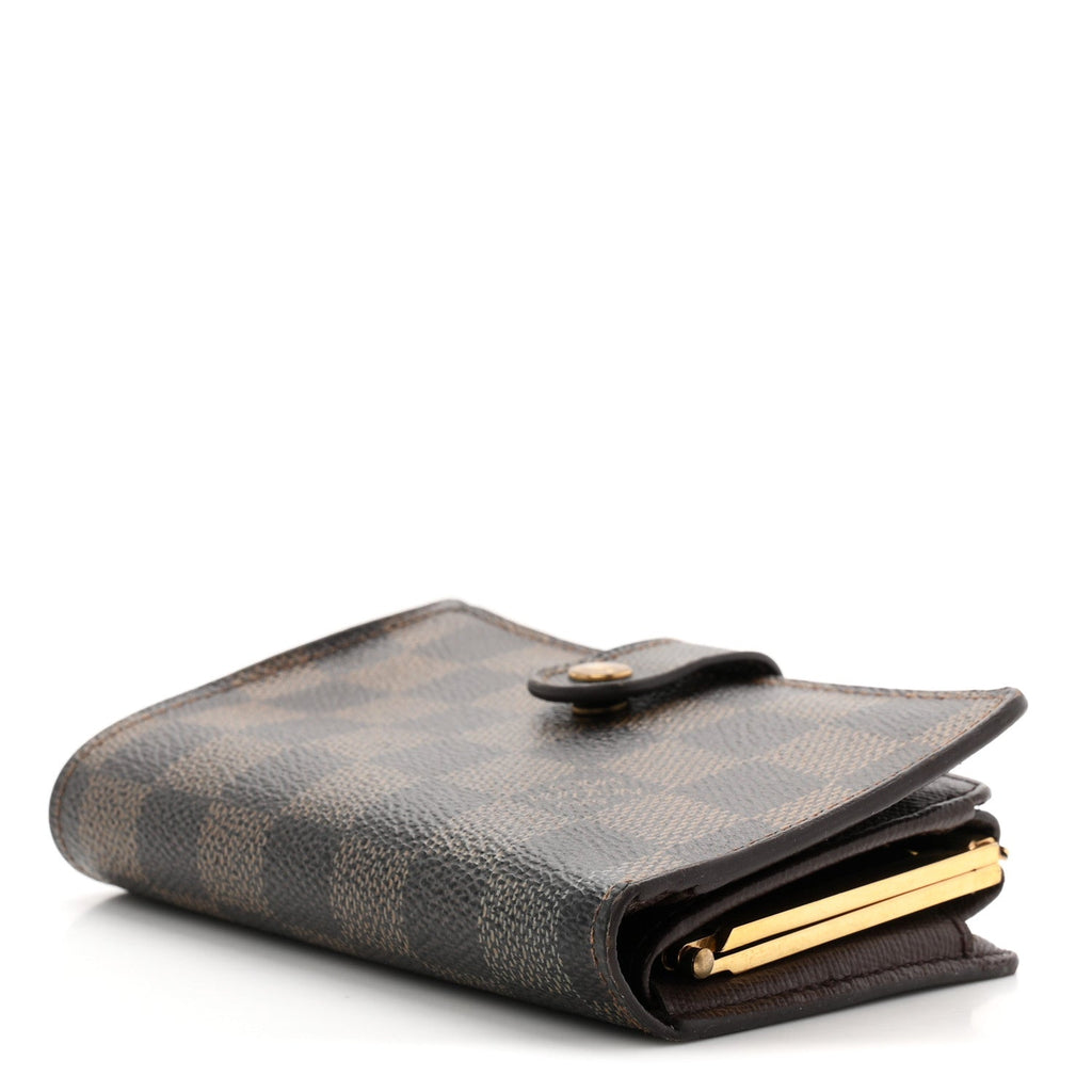 Damier Ebene French Purse Wallet