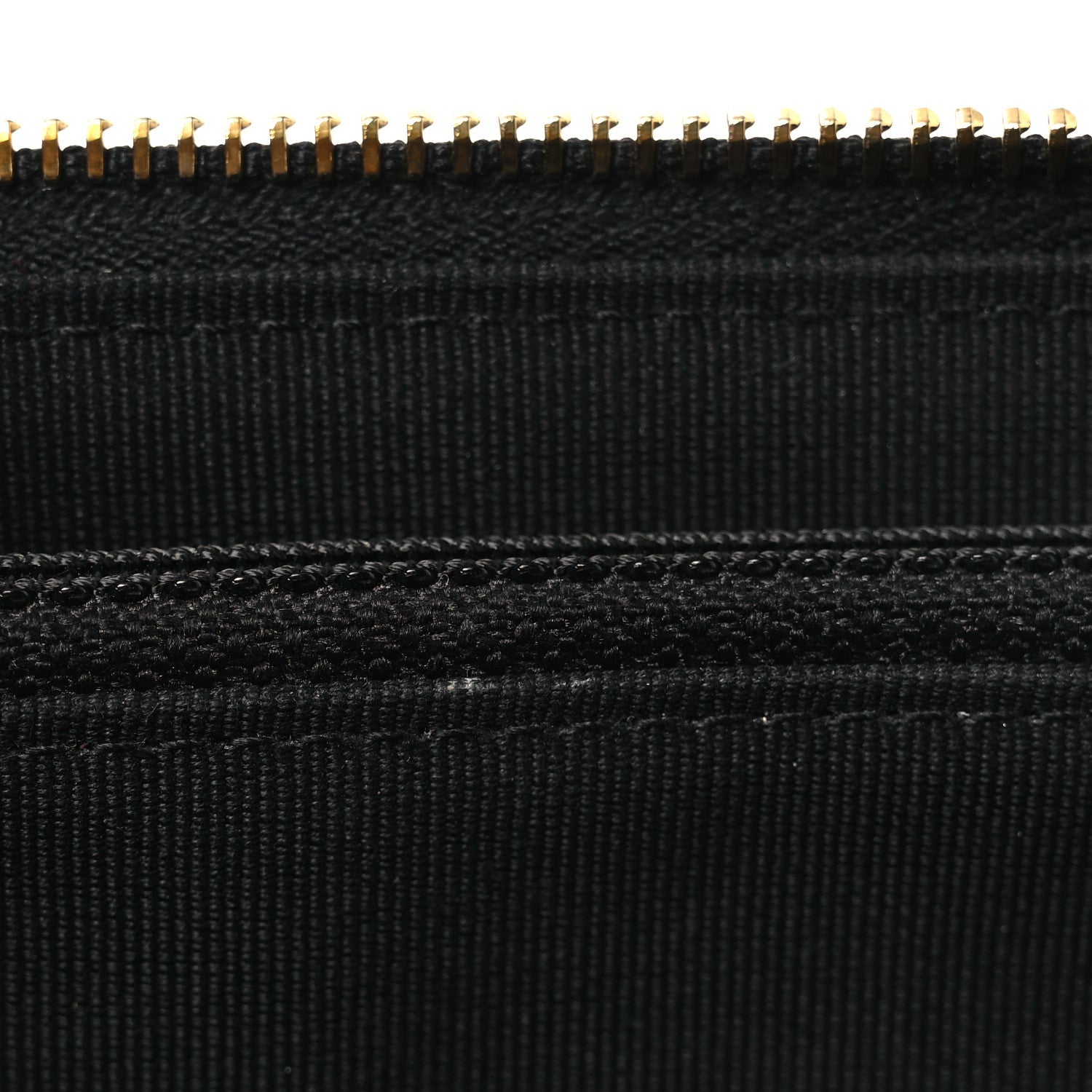 Caviar Quilted Polly Pocket Pouch Black