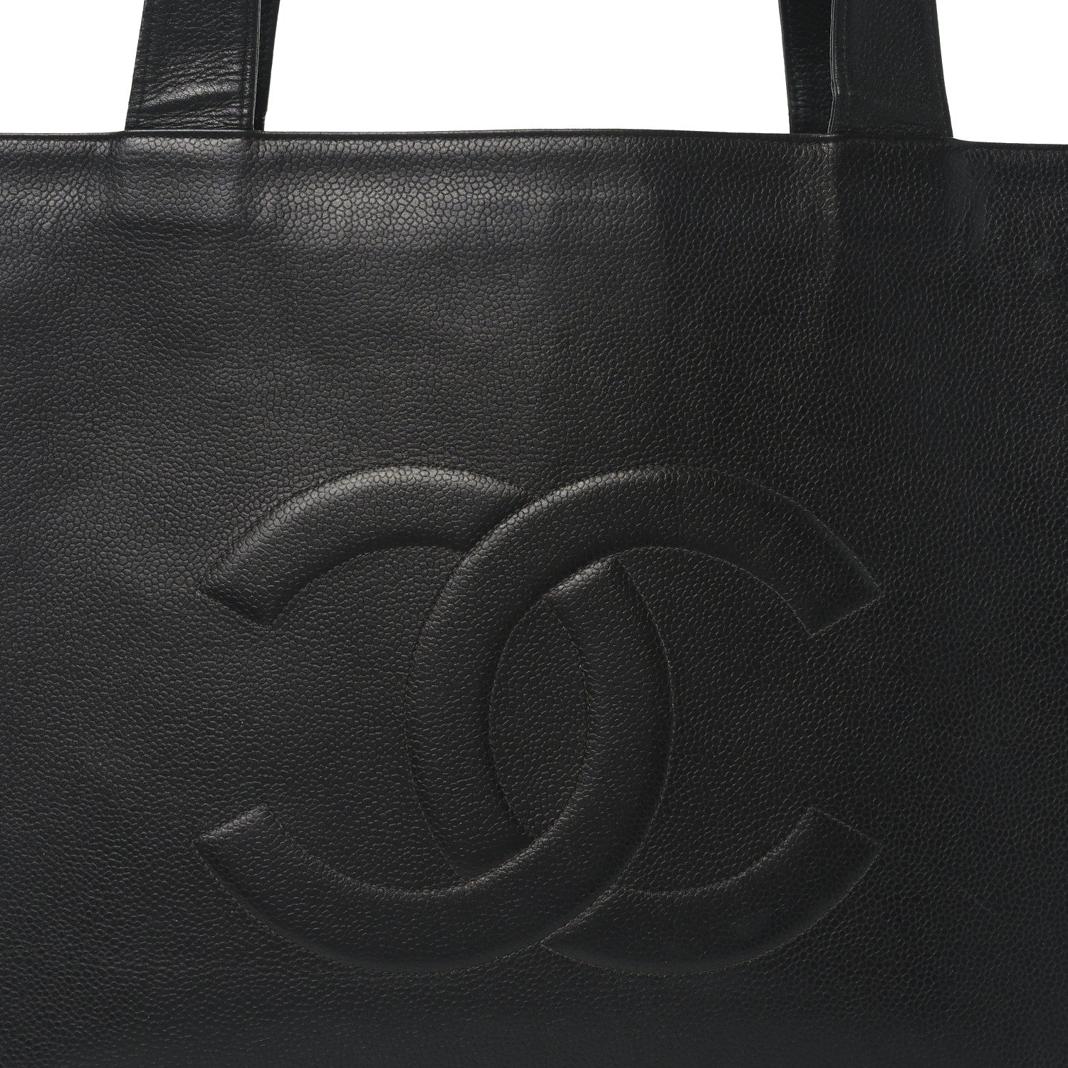 Caviar CC Tote Black Black