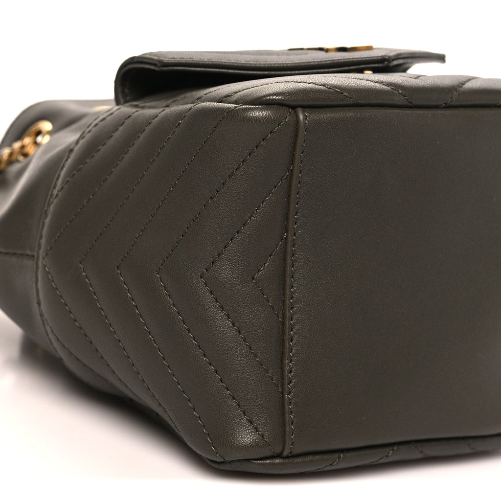Lambskin Matelasse Monogram Joe Nano Bucket Bag Light Musk
