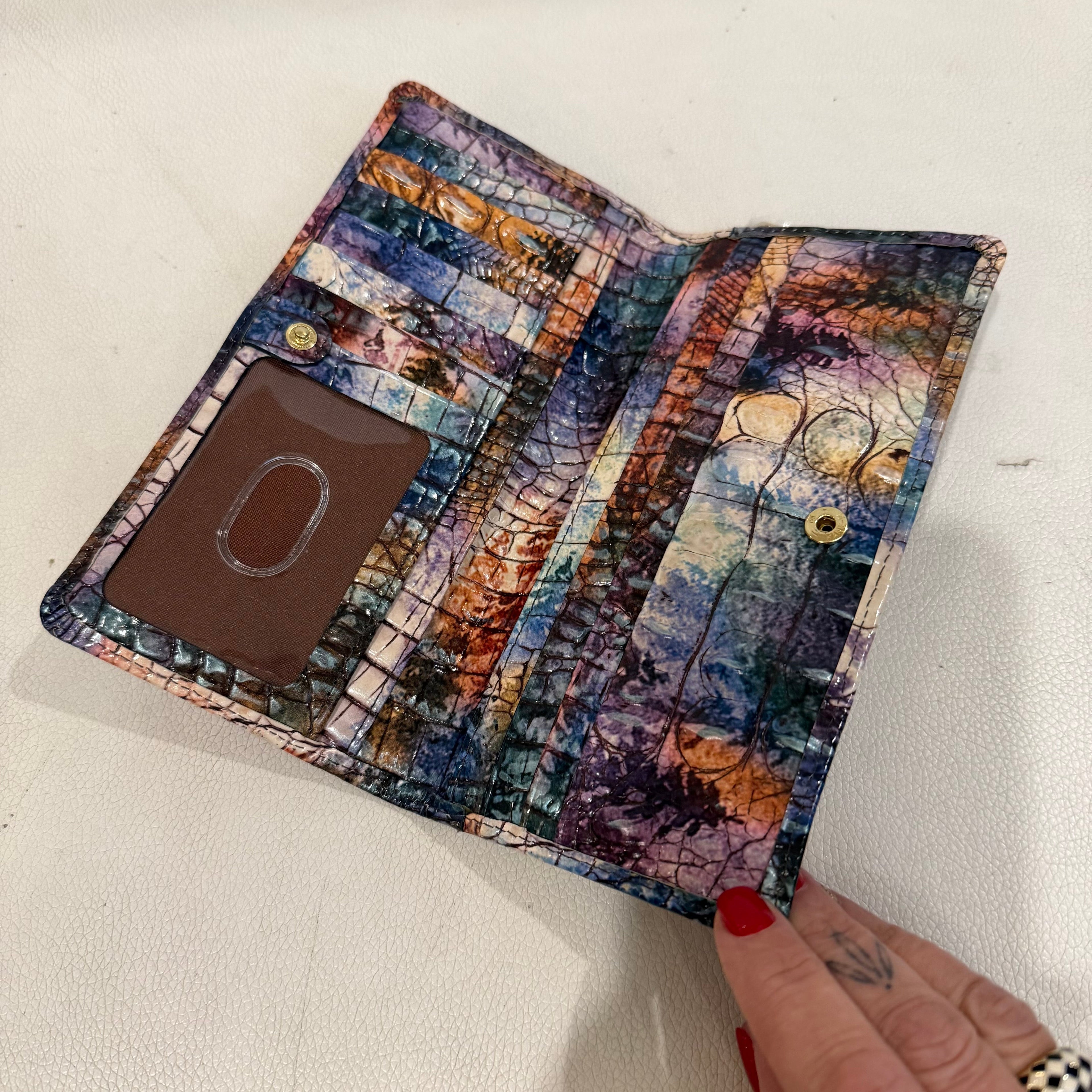 BRAHMIN Woodland Ady Wallet NWOT