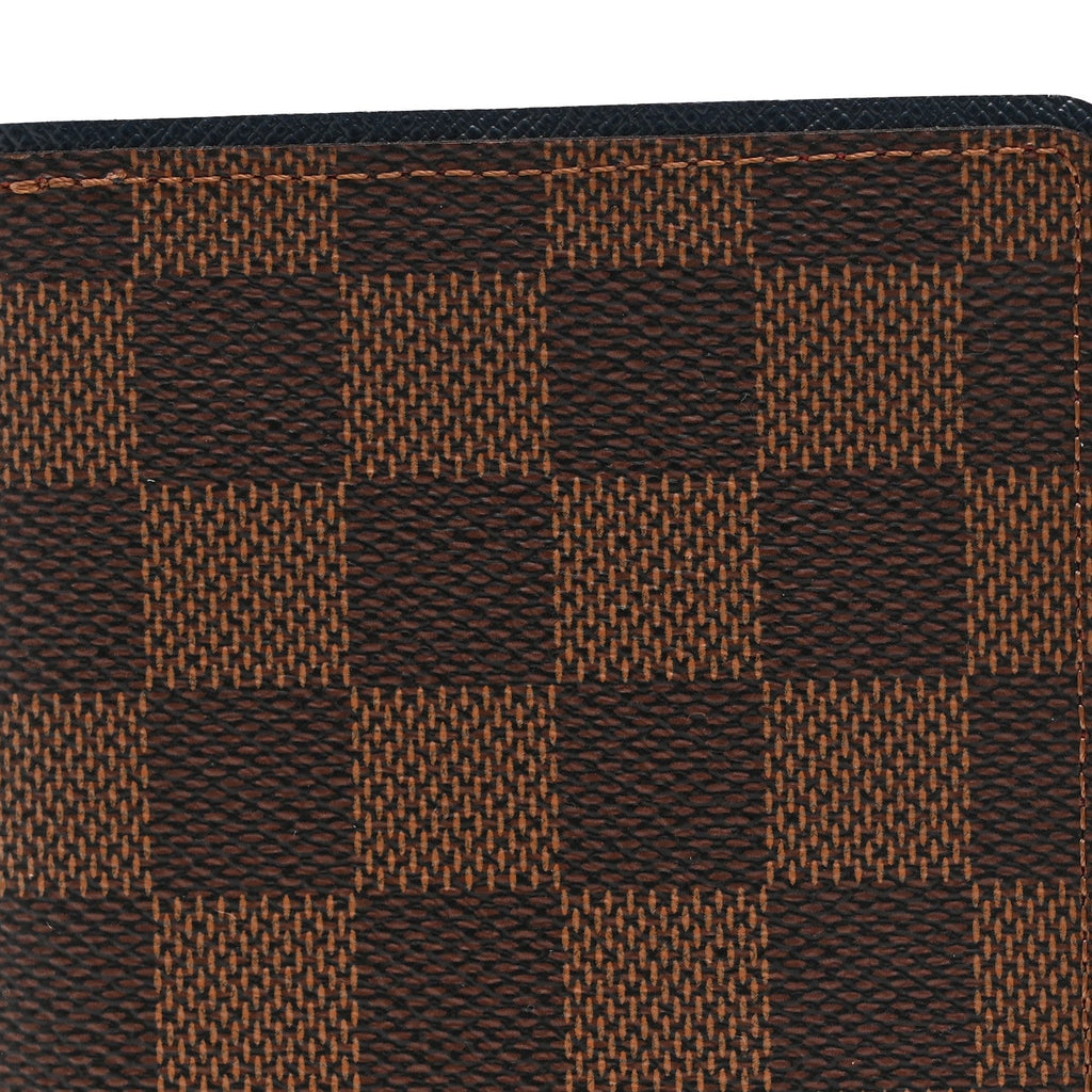 Damier Ebene Brazza Wallet Blue