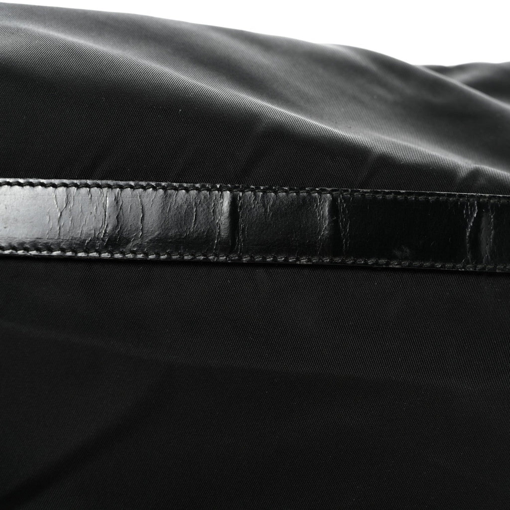 Nylon Vela Sport Messenger Bag Black