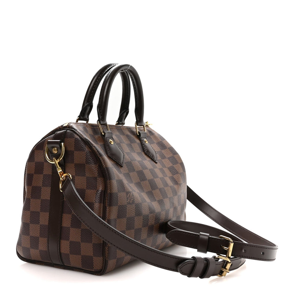 Damier Ebene Speedy Bandouliere 25