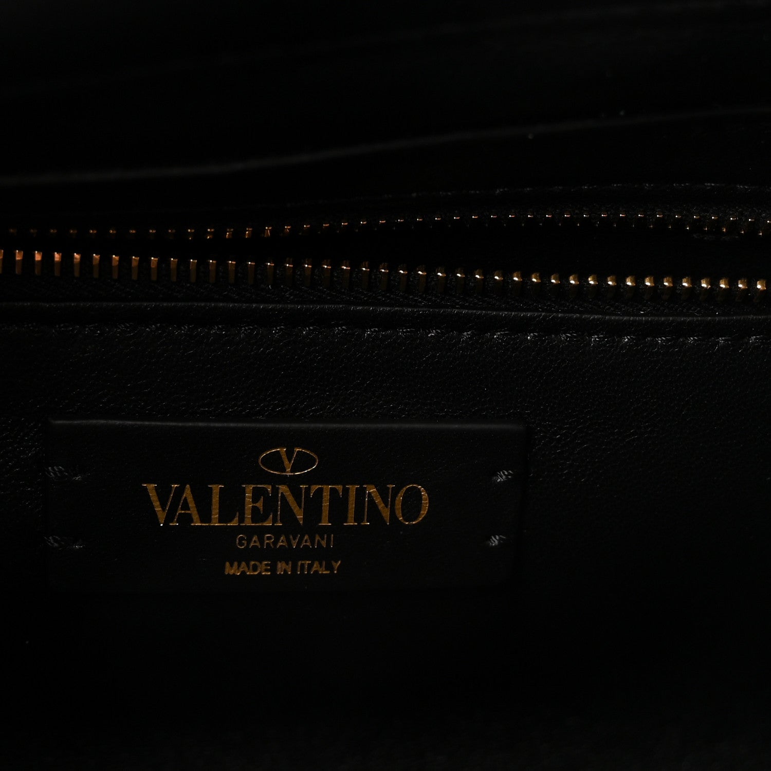 Nappa Large Roman Stud Shoulder Bag Black