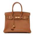 Togo Birkin 30 Gold