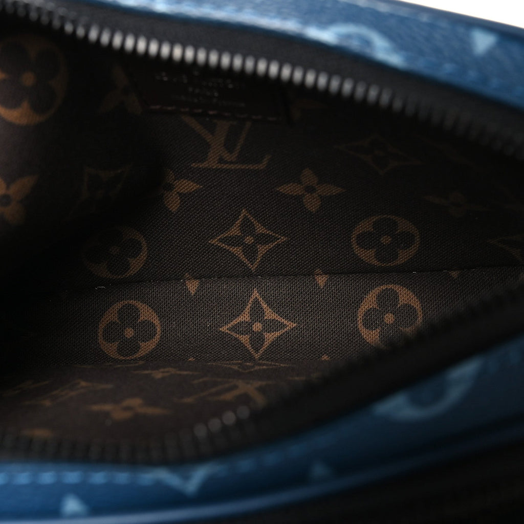 Monogram Alpha Wearable Wallet Atlantic Blue