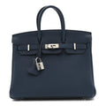 Togo Birkin 25 Bleu de Prusse
