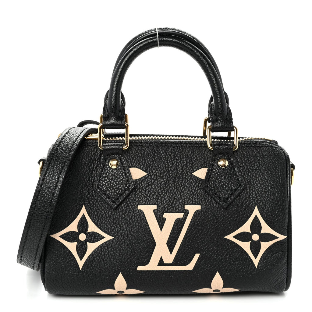 Empreinte Monogram Giant Nano Speedy Black Beige