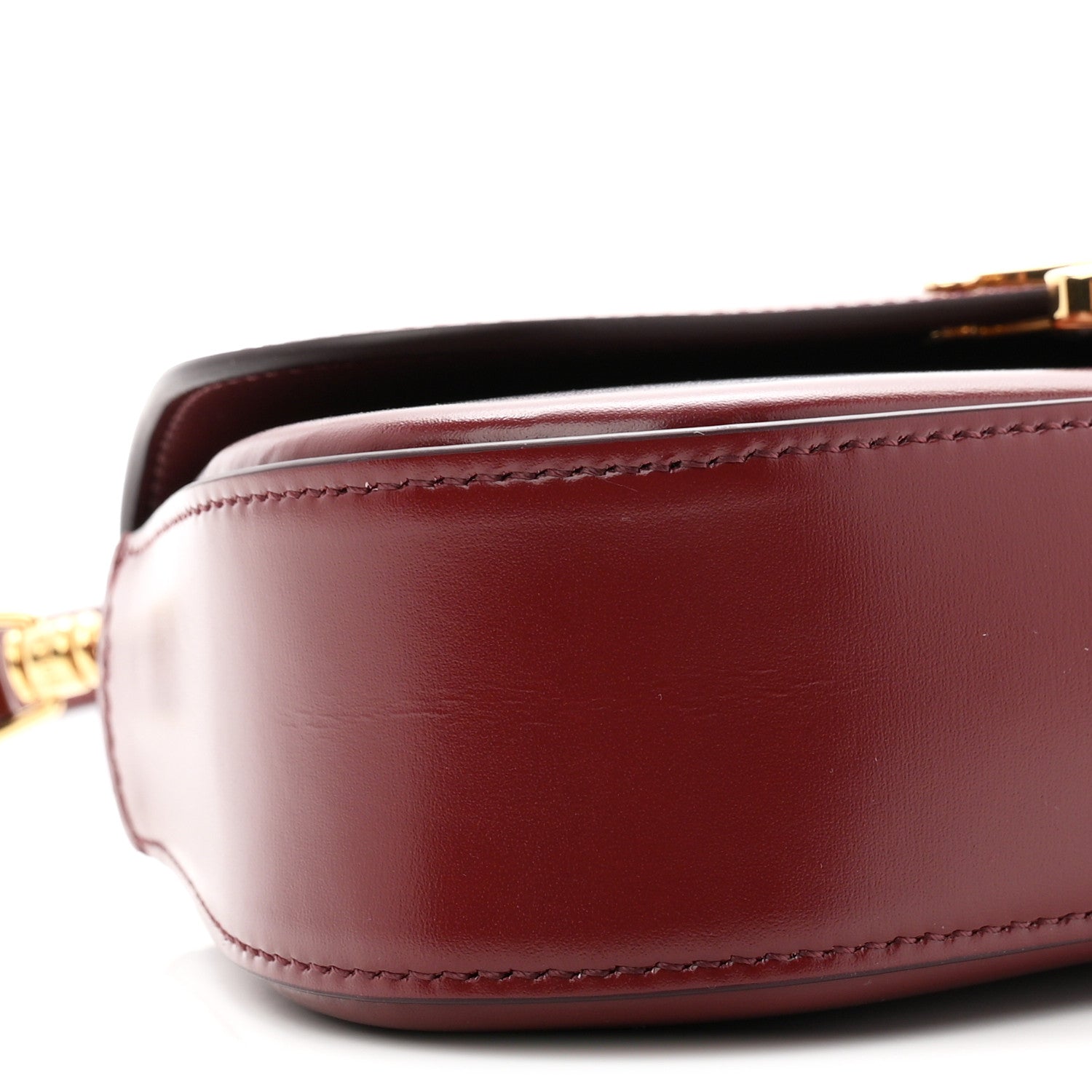 Shiny Calfskin Teen Lola Bag Light Burgundy