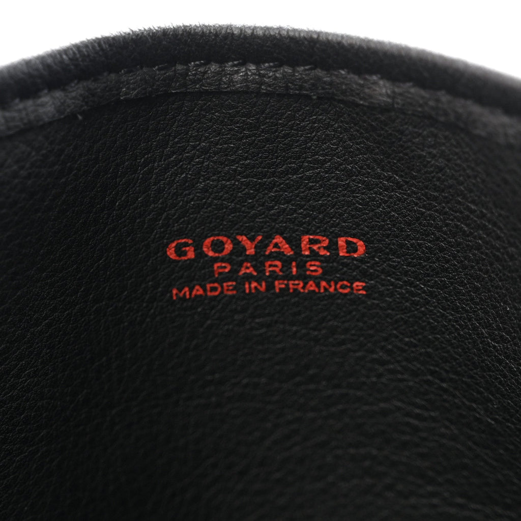 Goyardine Reversible Mini Anjou Black