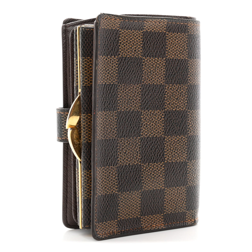 Damier Ebene French Purse Wallet