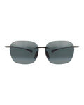 Maui Jim Unisex Square/Rectangle Grey Grey Grey Fashion Designer Eyewear