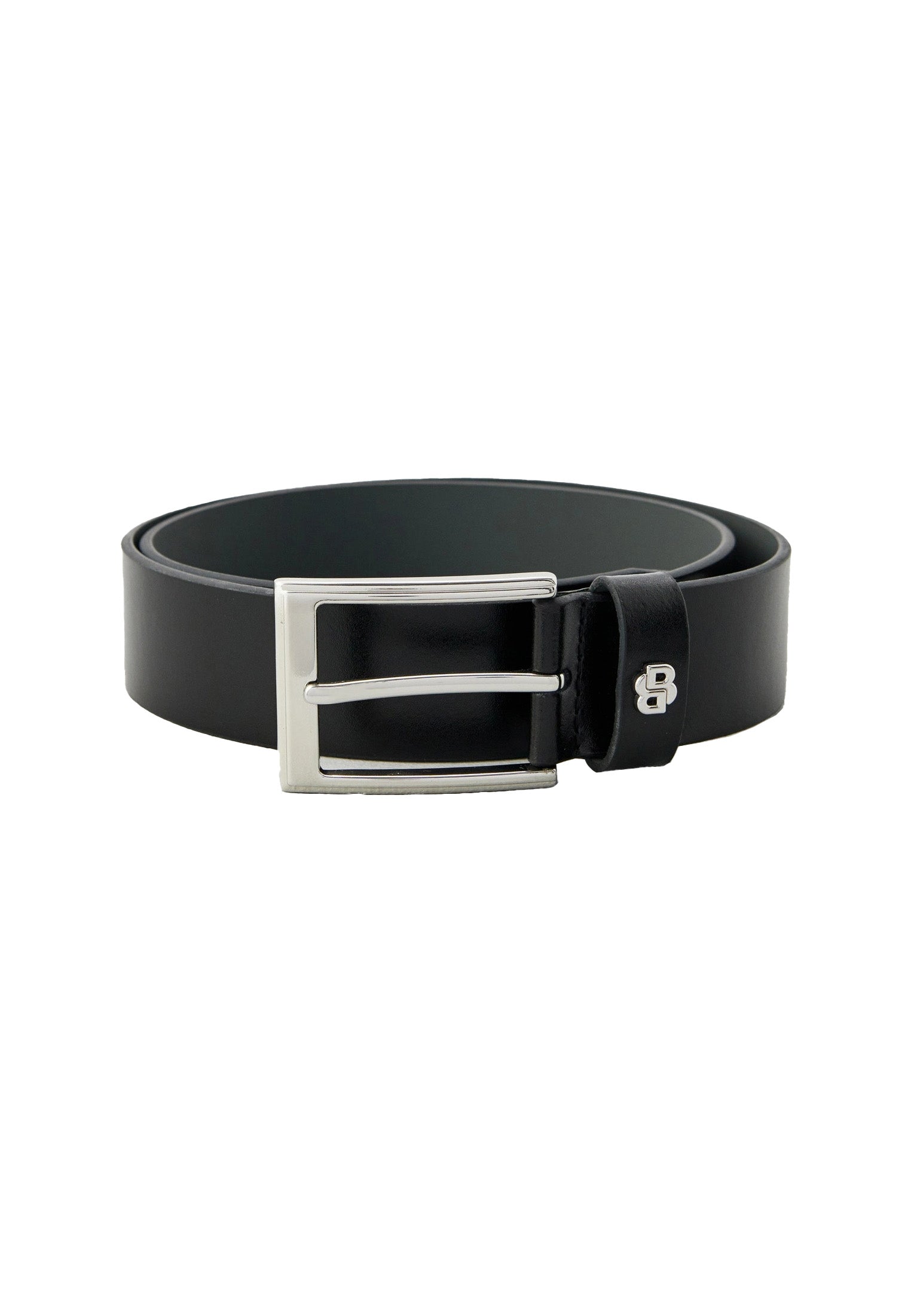 Hugo Boss Men's Emal B Leather Belt, Black Black