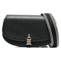 Michael Michael Kors Mila Medium Leather East West Sling Messenger, Black
