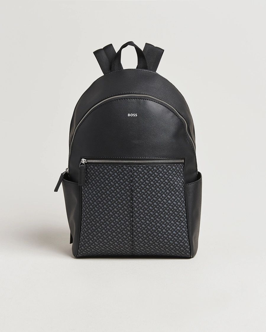 Hugo Boss Men's Zair Backpack, Black