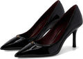 Tory Burch Women's Double T Buckle 80mm Pump, Perfect Black Perfect Black