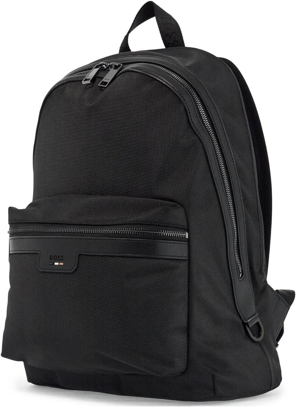 Hugo Boss Men's Ray Nylon Backpack, Black
