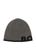 Hugo Boss Men's Arev Wool Beanie, Black