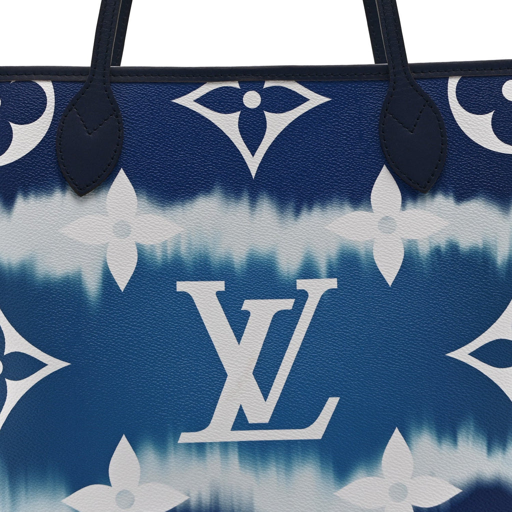 Monogram Escale Neverfull MM Blue