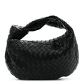 Nappa Intrecciato Teen Jodie Hobo Black
