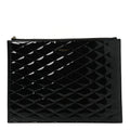 Patent Quilted iPad Case Black