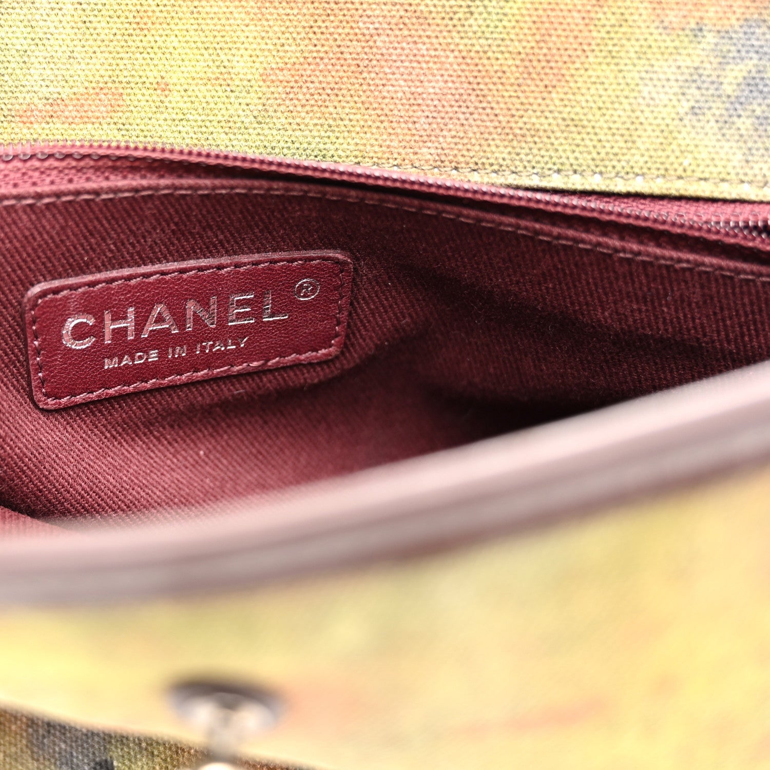 Washed Toile Graffiti On The Pavements Messenger Khaki Multicolor
