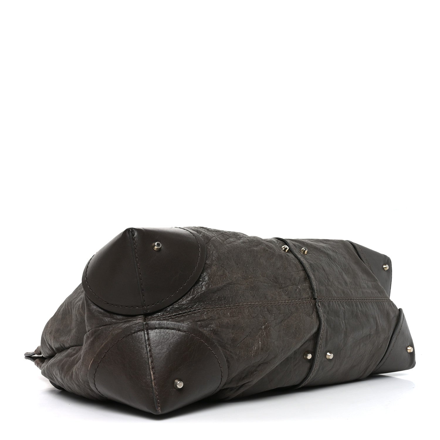 Calfskin Paddington Tote Grey