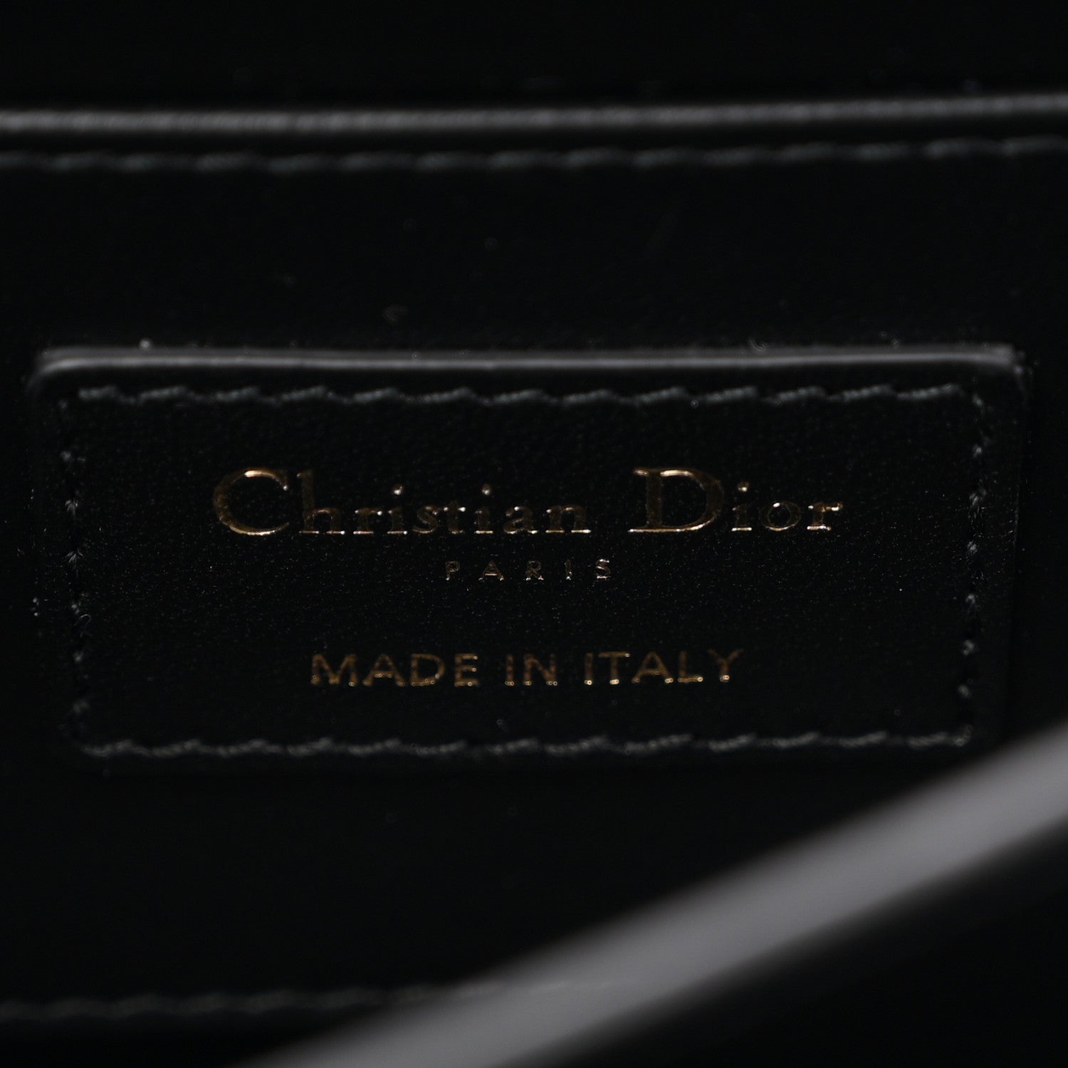 Calfskin Cannage Mini Ange Bag Black