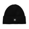 Hugo Men's Xola Patch Logo Wool Beanie, Black