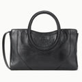 Staud Women's Maude Small Leather Satchel, Black