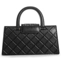 Tory Burch Women's Fleming E/W Top Handle Satchel, Black