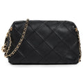 Tory Burch Women's Fleming Small Crossbody Bag, Black