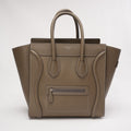Celine Luggage Medium Tote Gray 2014