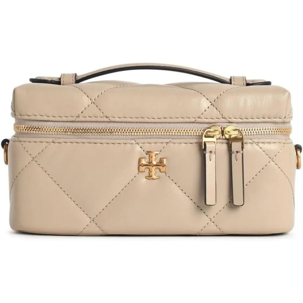 Tory Burch Women's Kira Diamond Quilt East West Vanity Case