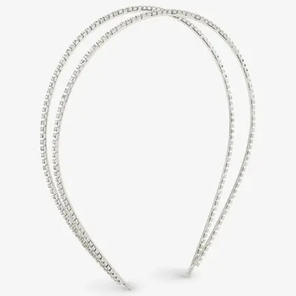 Lelet New York Women's Vera Pearl and Crystal Headband
