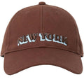 rag & bone Women's Harlow New York Baseball Cap, Dark Espresso