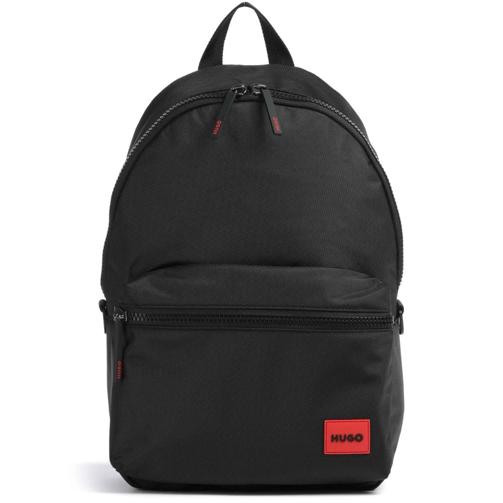 Hugo Men's Ethon 3.0 Recycled Nylon Backpack, Black