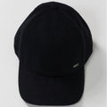 Hugo Boss Men's Wool Silk Baseball Cap, Black