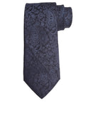 Etro Men's Jacquard Paisley Print Silk Neck Tie, Blue